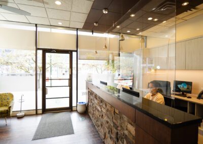 West Broadway Dentist Lobby